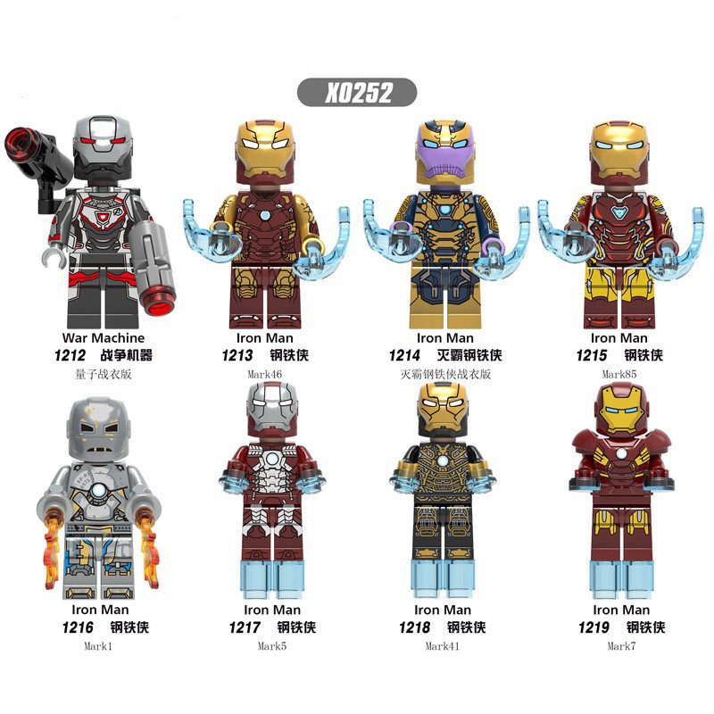 iron man war machine lego