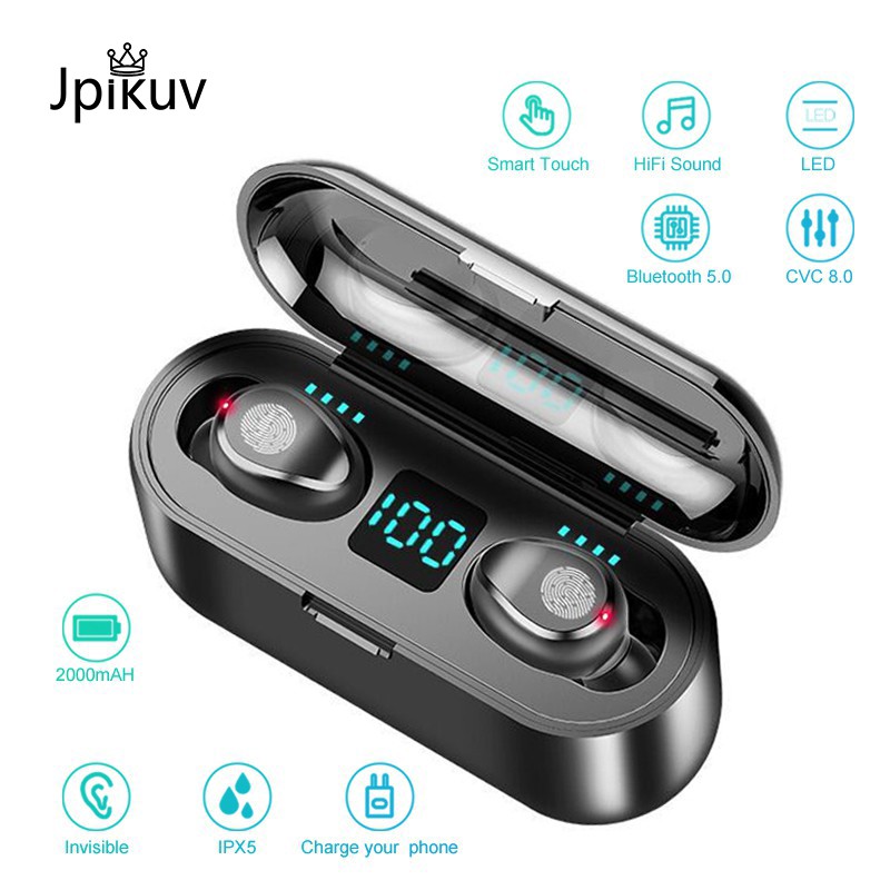 f9 wireless bluetooth headset