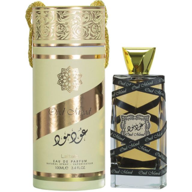 Lattafa Arabic perfume Oud mood Eau de Parfum For Unisex 100ml