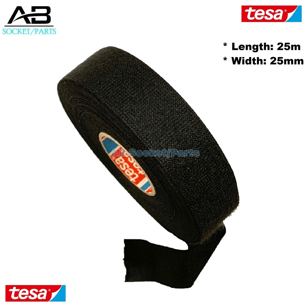 Tesa Germany Adhesive Cloth Fabric Tape Electrical Cable Wiring Racing