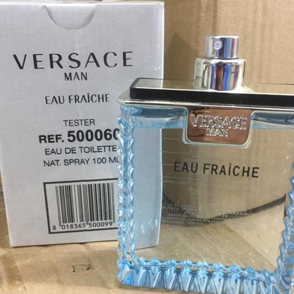 versace man eau fraiche 100ml tester