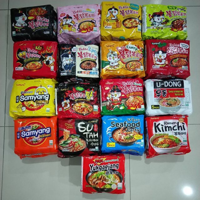 Samyang ramen PACKET-Halal version(Buy 2 free 📦) | Shopee Malaysia