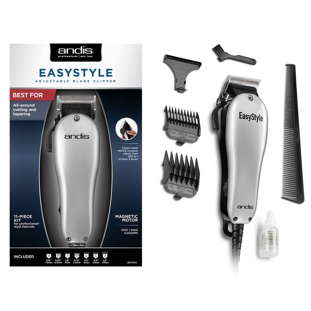 andis easy style clipper 13pc kit