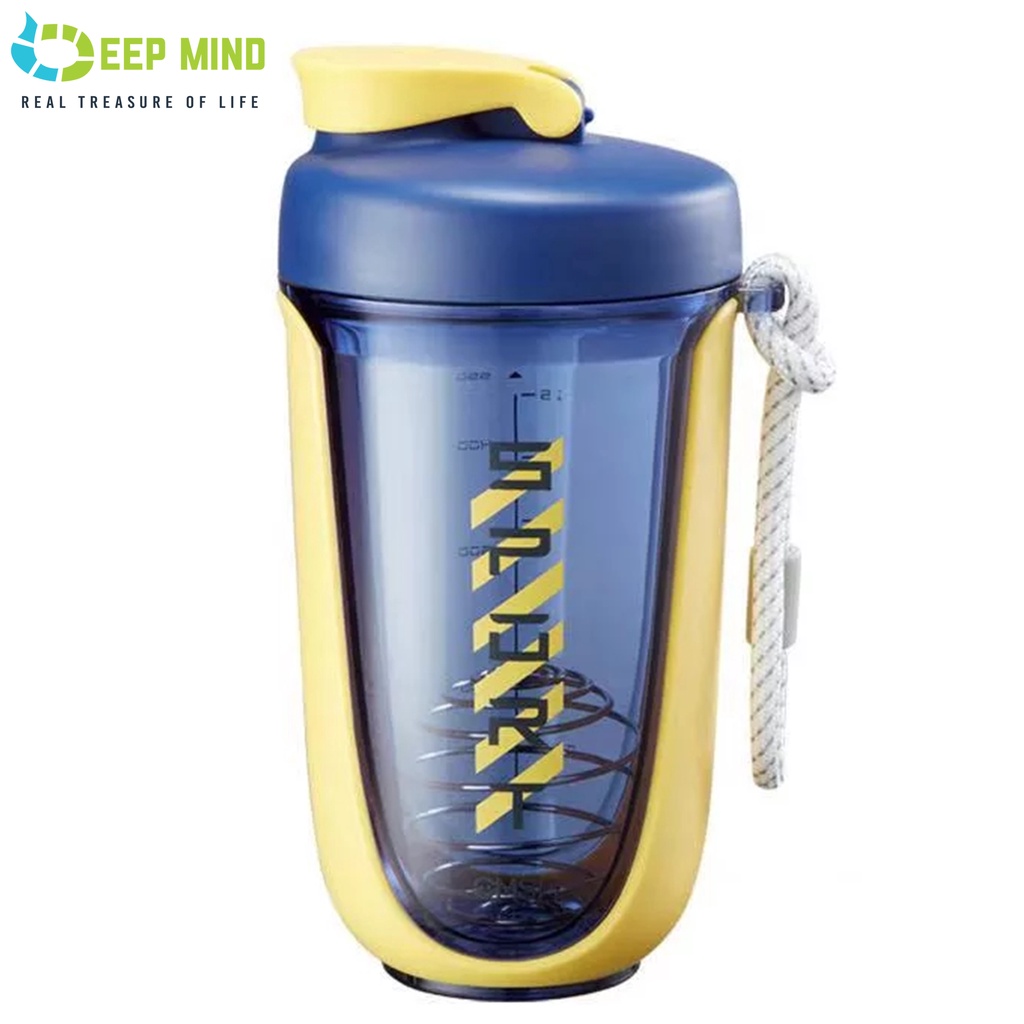 DM Original MAX FIT 590ml Tritan Protein Shaker Bottle Blender Bottle Protein Shaker Bottle Gym Fitness Accessories