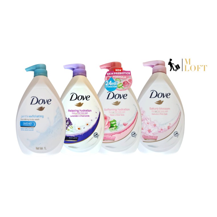 Dove Shower Body Wash 1Litre | Shopee Malaysia