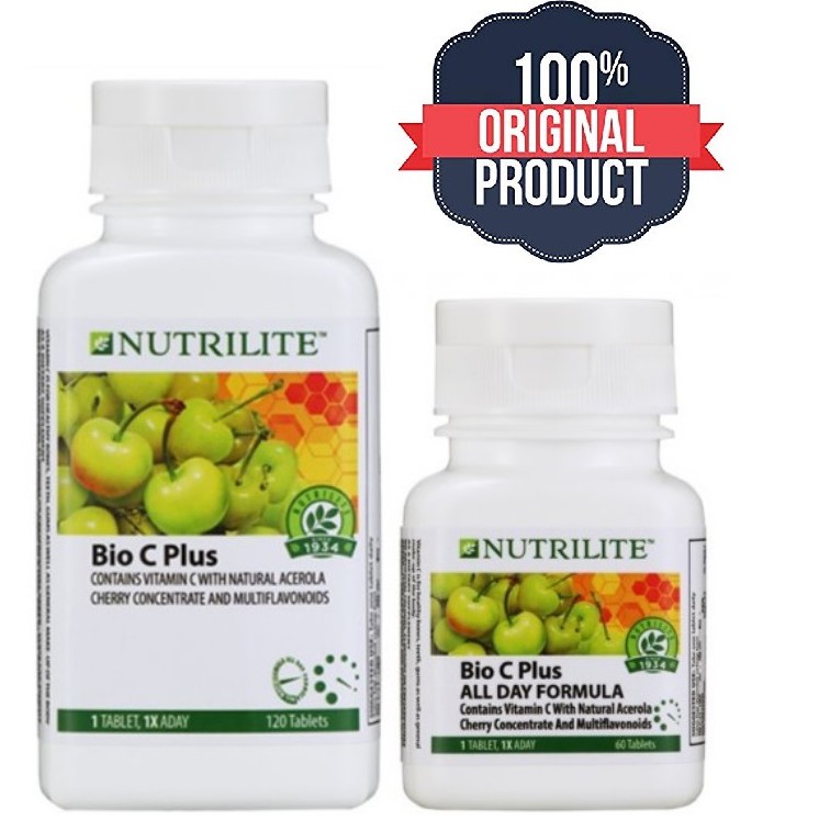 Amway Nutrilite Bio C Plus All Day Formula 60 120