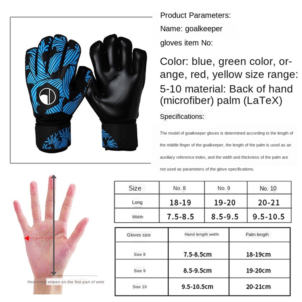 Purpose Versatile Upgrade Your Goalkeeping Game Premium Quality Gloves Featuring Finger Protection Students Youth Adults - Image 2