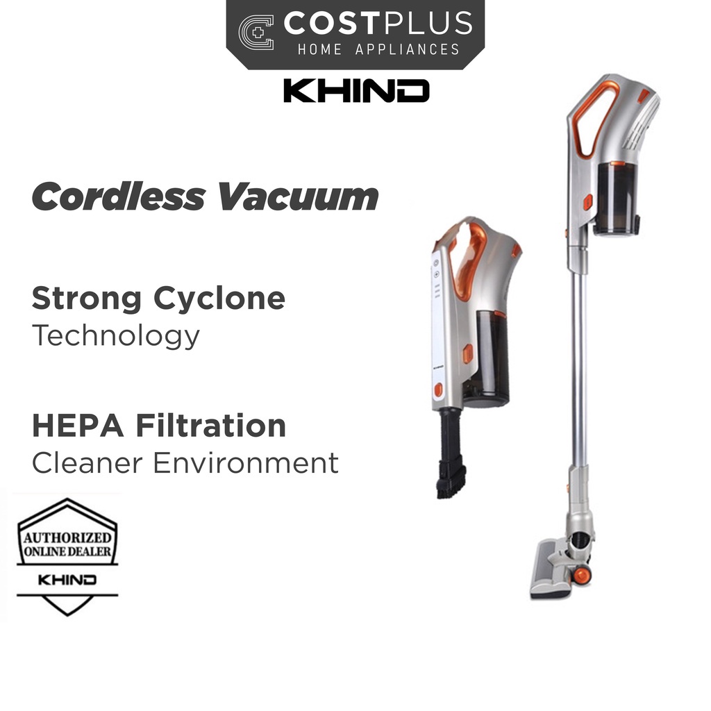 VACUM CLEANER Khind Cordless Bagless Vacuum Cleaner with Cyclone