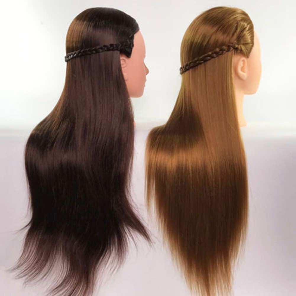 Salon Woman Mannequin Head Wig Braiding Practice Hairdressing