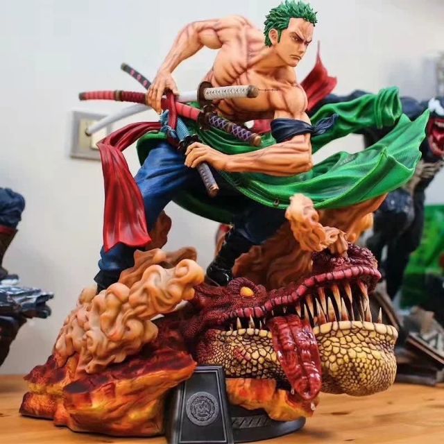 One Piece Gk Sauron One Piece Flow Lion Song Song Statue Model 海贼王gk索隆一刀流狮子歌歌雕像模型 Shopee Malaysia