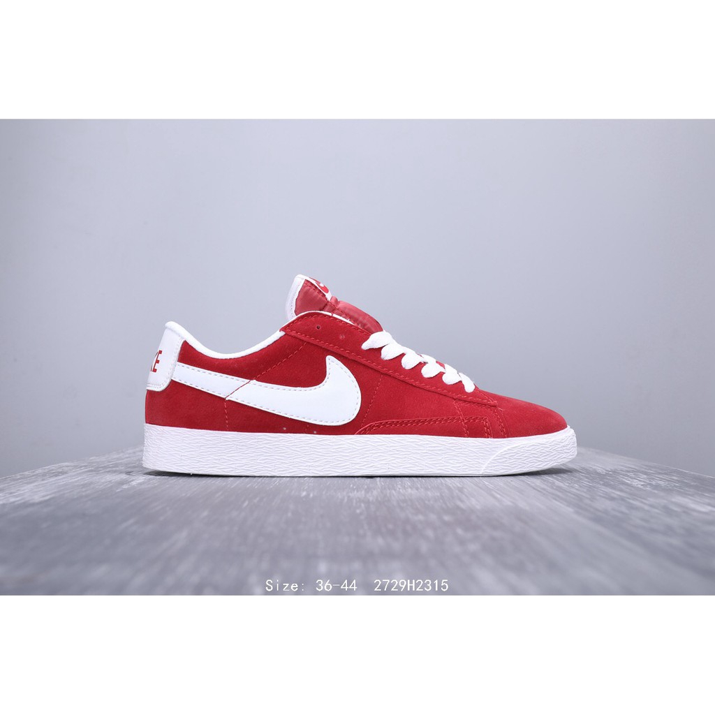 womens red nike blazers