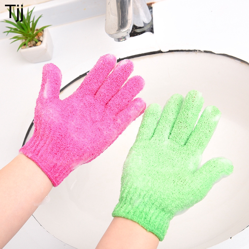 Hot Sale Five Fingers Sarung Tangan Tuala Mandian Pancuran Mandi Badan Scrubber Spa Kulit Shopee Malaysia