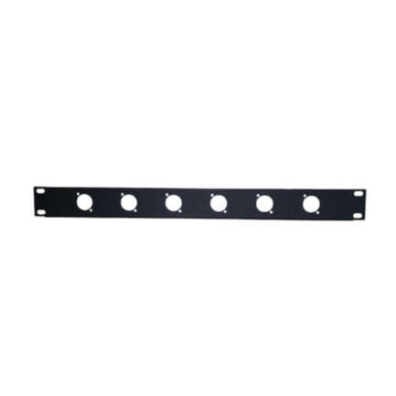19inch Rack Mount 1U Panel With 6Hole | Shopee Malaysia