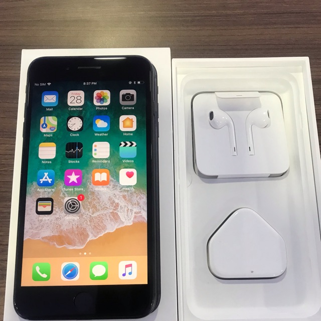 Used Ori Apple Iphone 7 Plus 128gb Matte Black Myset Shopee Malaysia