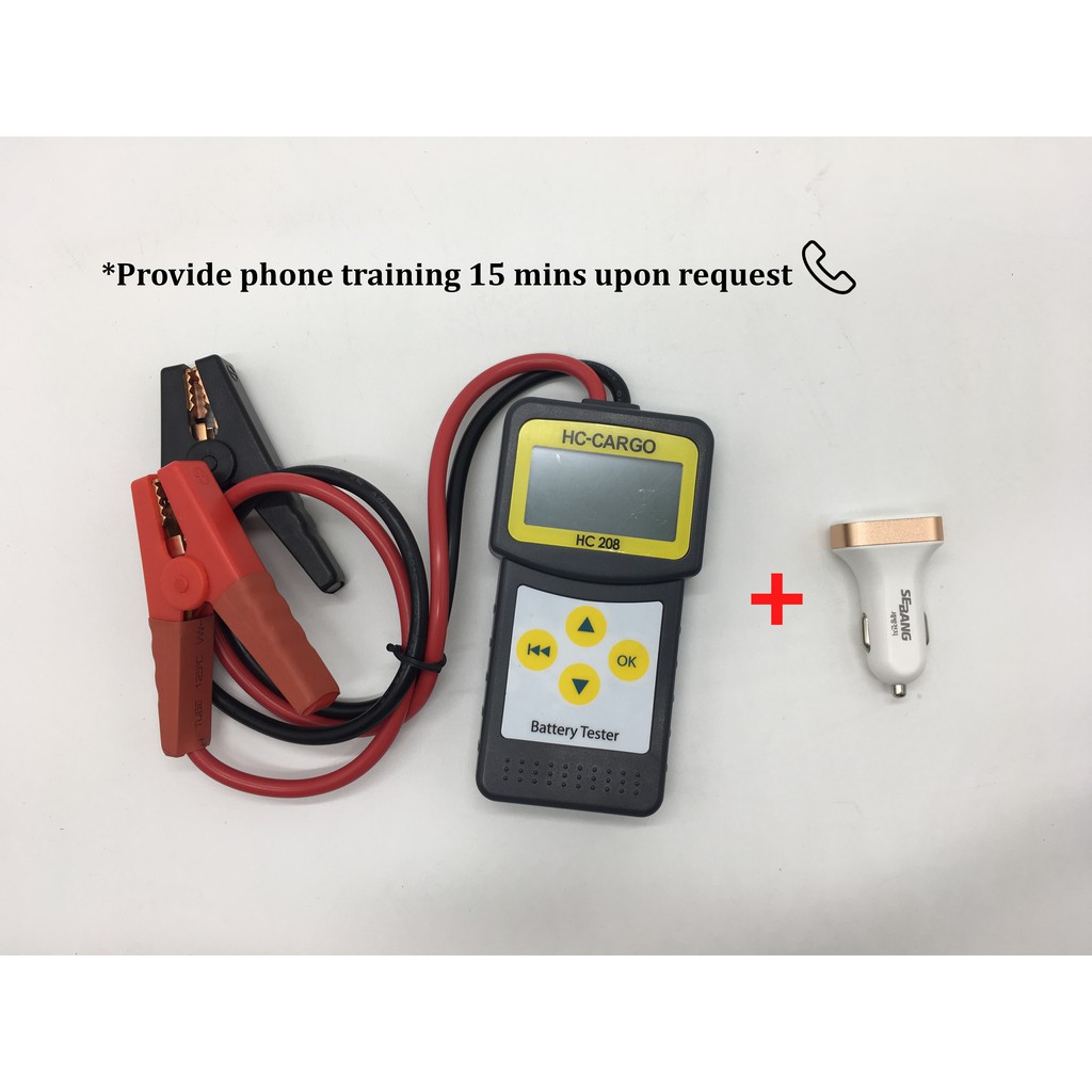 Fast Delivery Hc Cargo Hc 208 Digital Battery Tester Digital