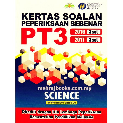 Kertas Soalan Peperiksaan Sebenar PT3 Science Sains