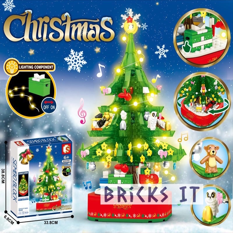Sembo Christmas Tree Music Box 圣诞树音乐盒 601097