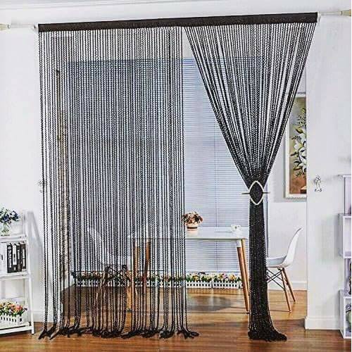 Shining String Curtain Thick 1m W X 2m H Shopee Malaysia