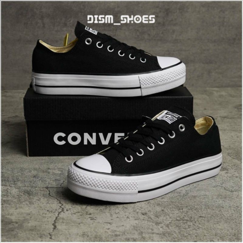 Converse CHUCK TAYLOR ALL STAR LIF LOW BLACK ORIGINAL QUALITY IMPORT ...