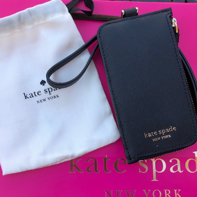 Kate spade lanyard with zip | Shopee Malaysia