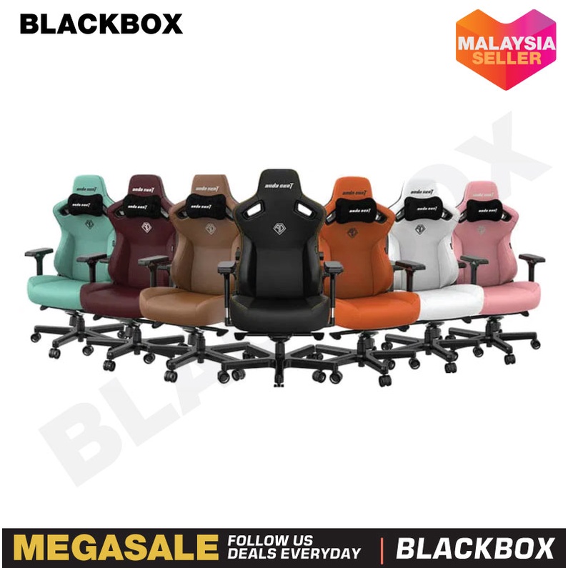 ANDA SEAT KAISER 3 Premium Gaming Chair Fabric / PVC Leather