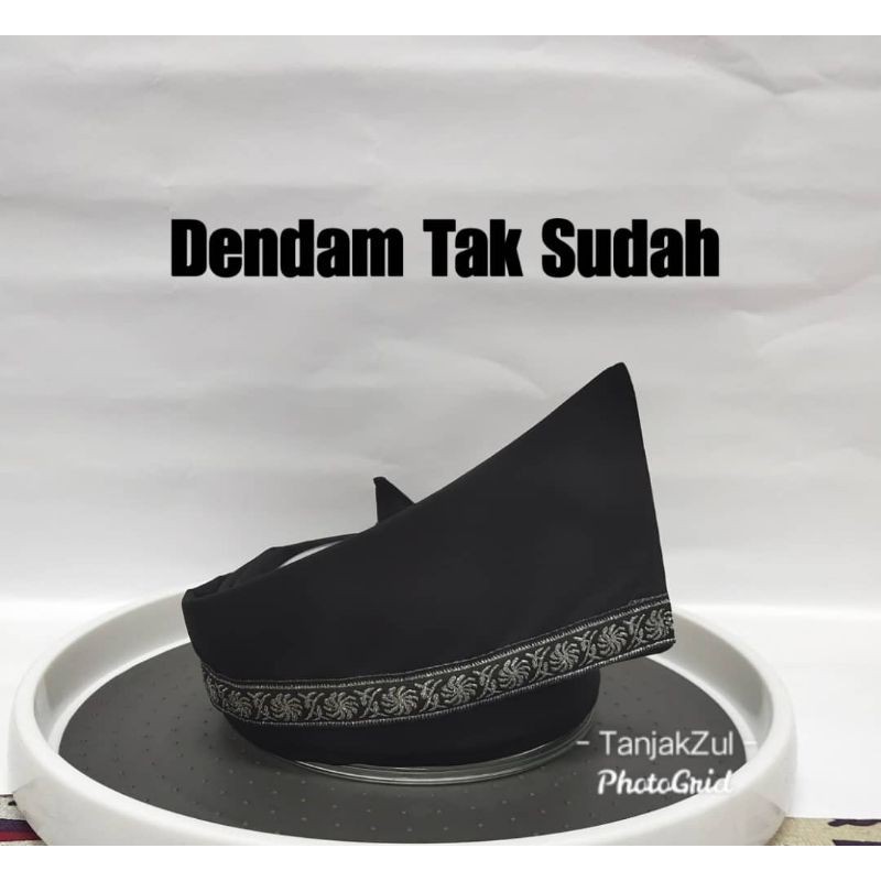 Hot Selling Tanjak Tengkolok Melayu Moden Dendam Tak Sudah Nakhoda Trong Lang Menyongsong Angin Shopee Malaysia