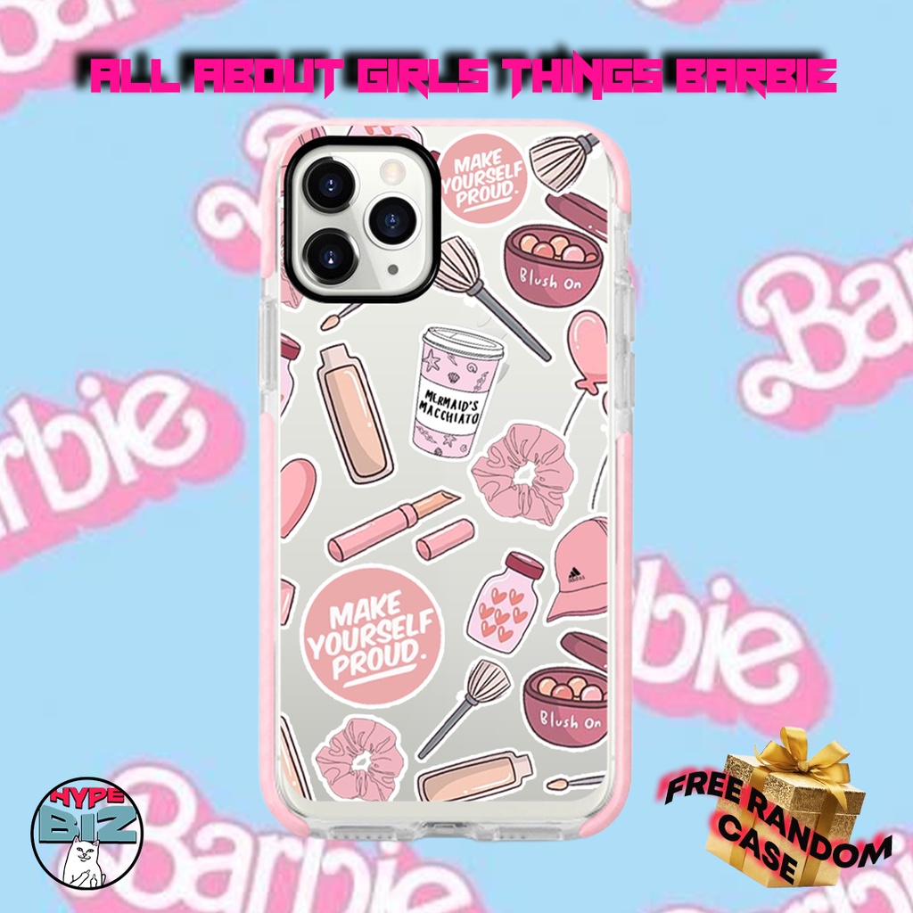 ALL ABOUT GIRLS THINGS BARBIE SPECIAL EDITION (PINK BORDER) Bumper Designated Case IP 13 SERIES