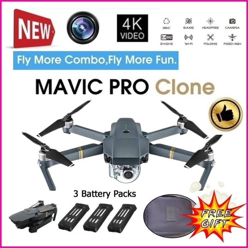 professional 4k camera clone dji mavic pro folding drone