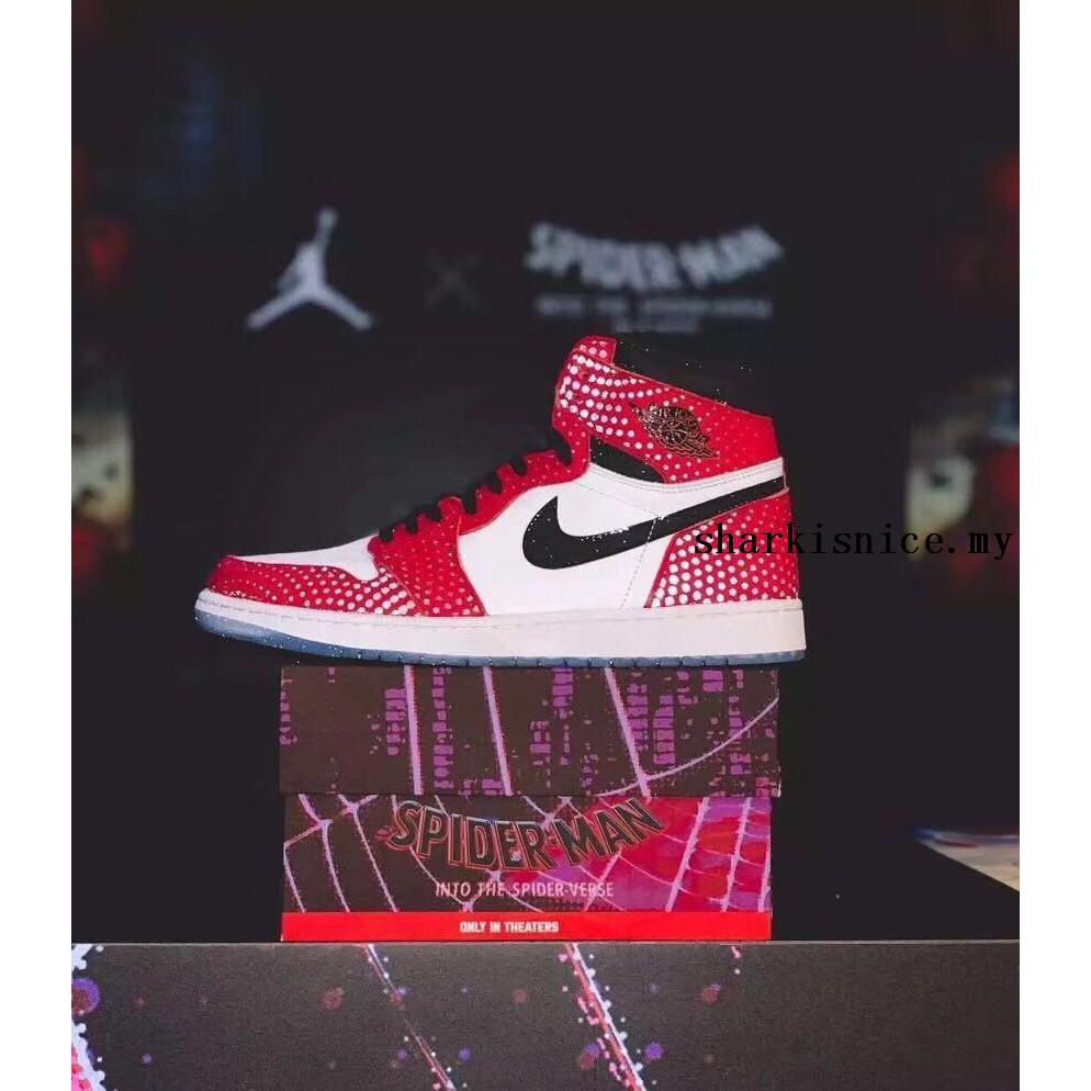nikes from spider verse