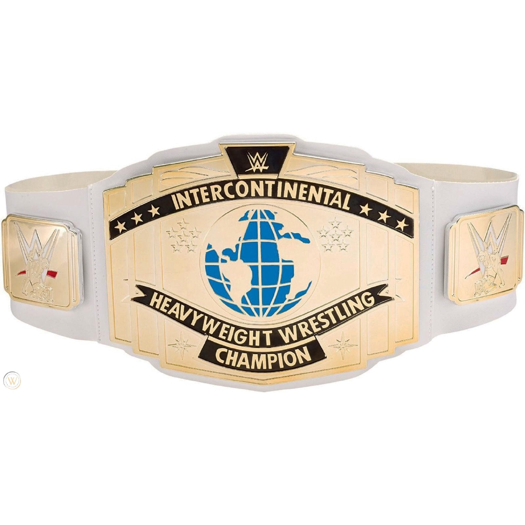 Wwf Wwe Intercontinental Championship Belt Wrestling Title Toy Belt Shopee Malaysia