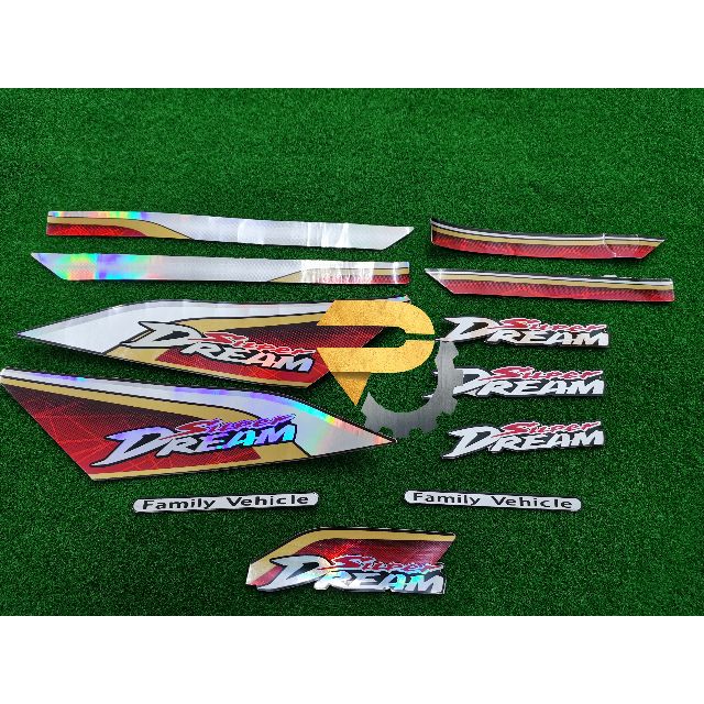 Honda EX5  body sticker  original  Thailand  Shopee 