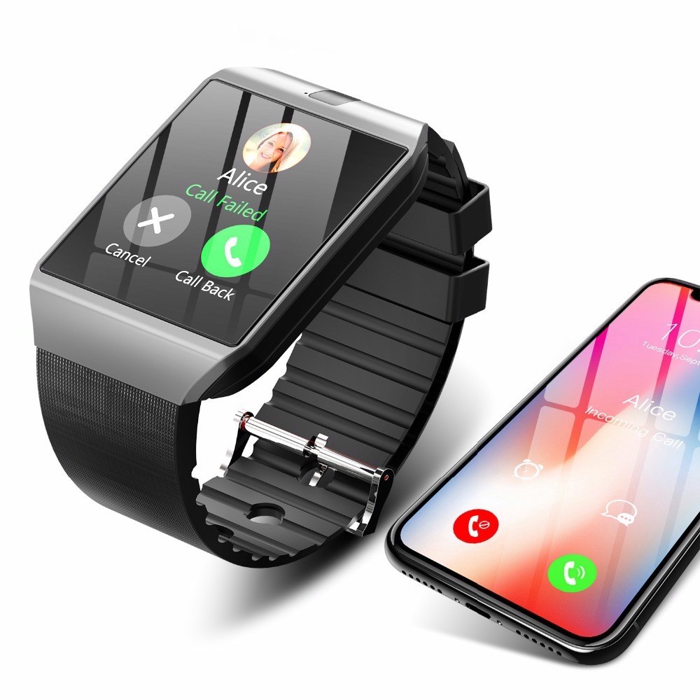 Buy Bluetooth Smart Watch Touchscreen Sim Phonecall Camera Iphone Android Smart Jam Telefon Seetracker Malaysia