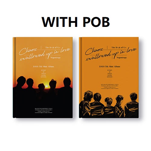 (Ready Stock) DAY6 The Book Of Us : Negentropy - Chaos swallowed up in love - 7th Mini Album