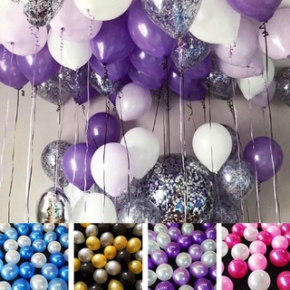 20/50/100x 10'' Colorful Latex Balloon Wedding Birthday Celebration Party-WI 