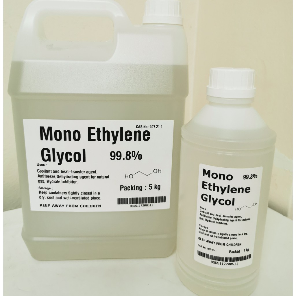 Mono Ethylene Glycol (Antifreeze & Heat Transfer agent) 1kg Shopee