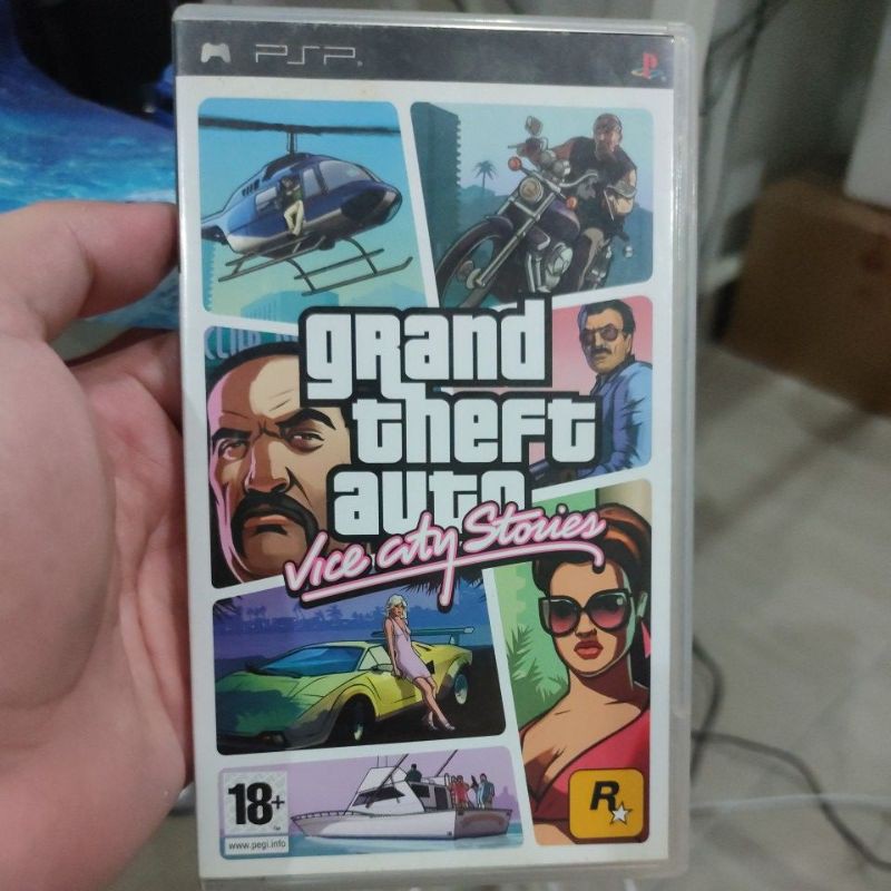 Psp Umd Grand Theft Auto Vice City Stories Shopee Malaysia