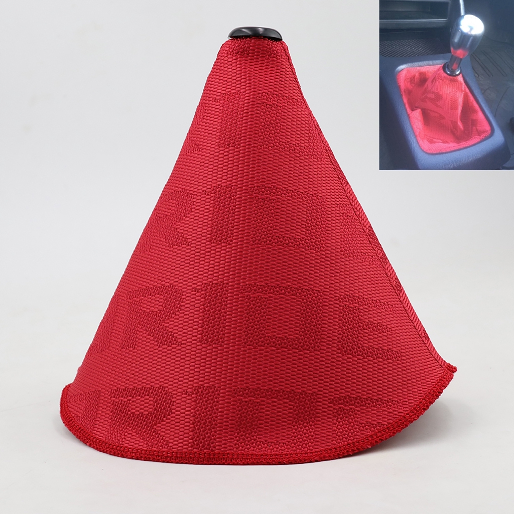 Shift Knobs & Boots JDM Bride Red Hyper Fabric Shift Boot Shift Knob