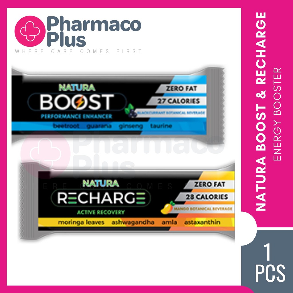 NATURA Boost & Recharge Energy Booster Performance Enhancer & Active