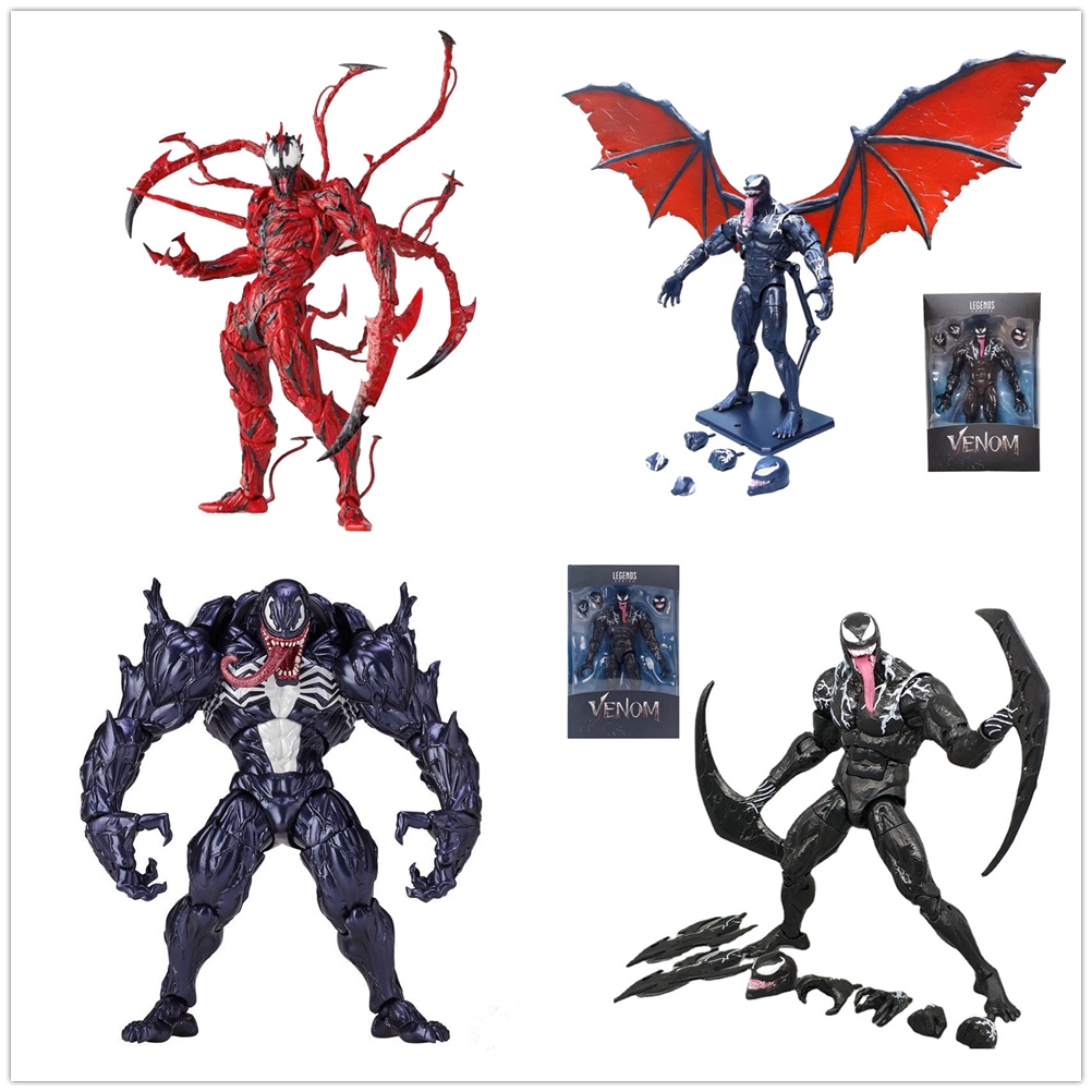 Venom 2 Action Figure Spider Man Eddie Brock Doll Joint Movable Model |  Shopee Malaysia