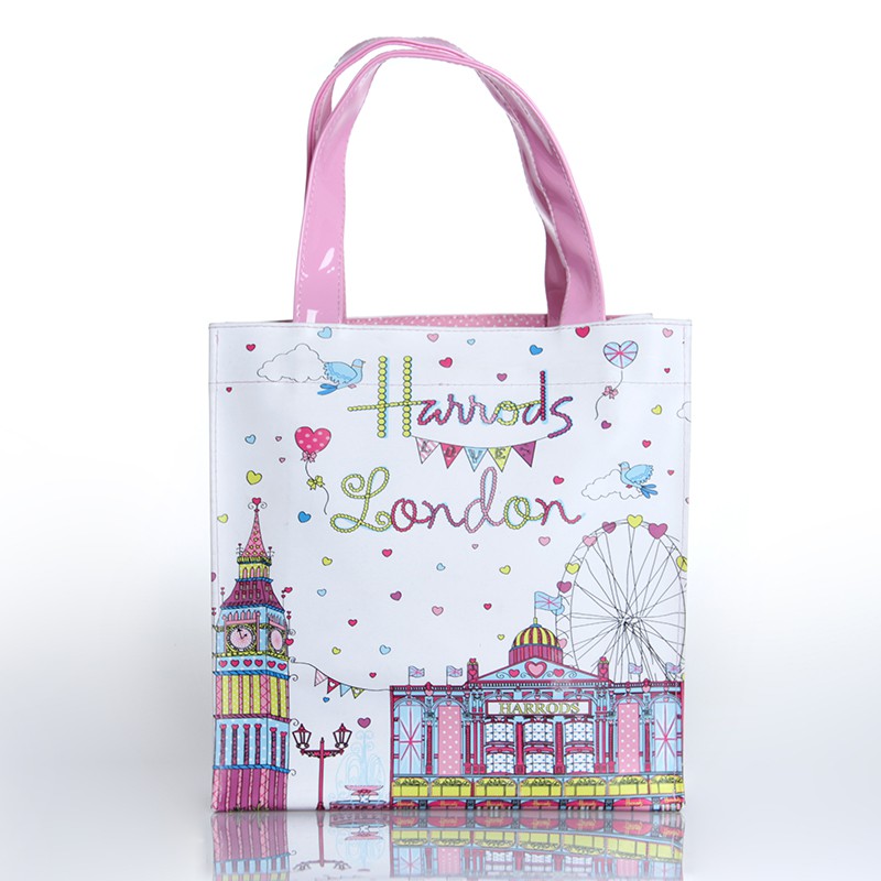 *READY STOCK*HARRODS Big Ben Print Small Shopper Tote Bag | Shopee Malaysia