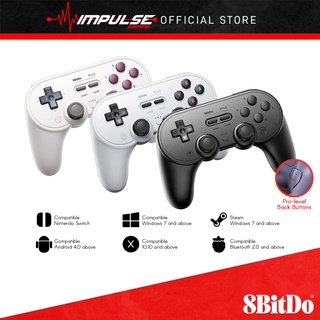 8bitdo Sn30 Pro Wireless Gamepad Switch Wireless Pro Controller Compatible For Switch Pc Macos Android Shopee Malaysia
