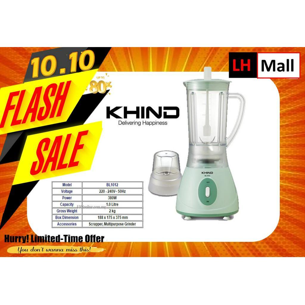KHIND BLENDER BL1012 (1.0L) Shopee Malaysia