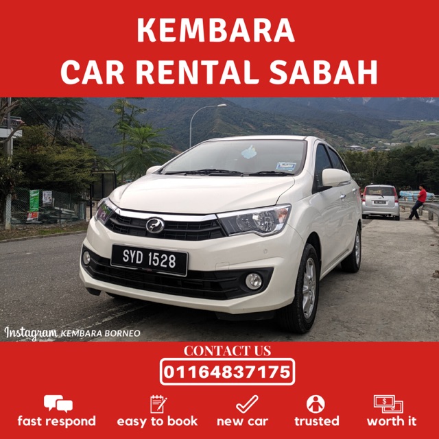 Promo Mur Mur Kereta Sewa Kota Kinabalu Shopee Malaysia