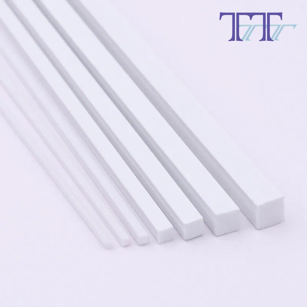 ABS Solid / Hollow Rod Square Plastic Rod (2mm/3mm/5mm/6mm/8mm/10mm