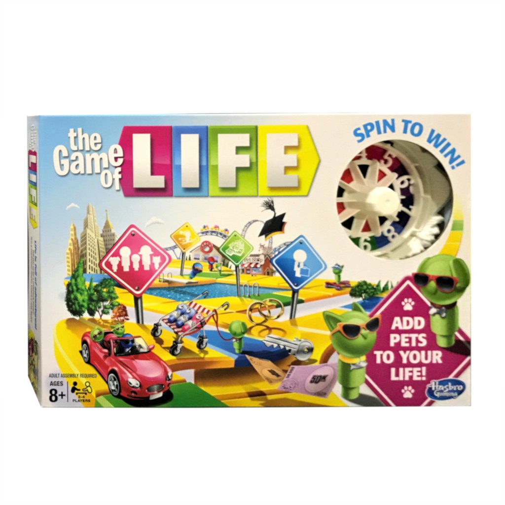 Hasbro The Game Of Life Pets Edition Shopee Malaysia