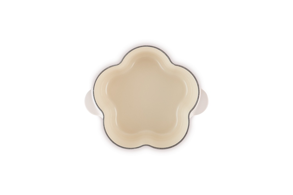 Le Creuset Flower Shaped Casserole 20cm Chiffon Pink Shopee Malaysia