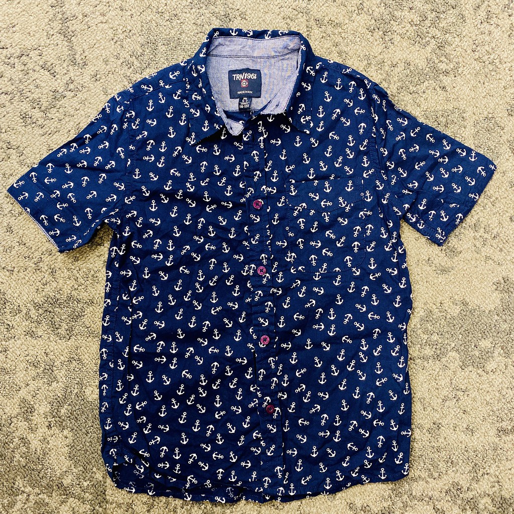 TRN1961 Terranova Shirt Kid's Wear (Blue) | Shopee Malaysia
