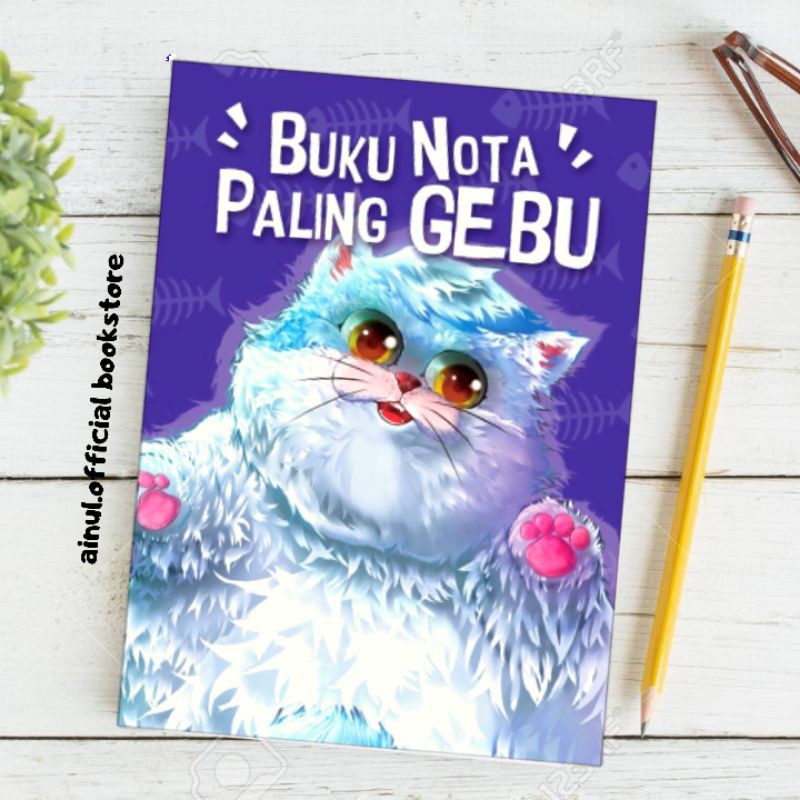 Buku Mini/Cenderahati Nota Kucing Paling Gebu Door Gift Comel 