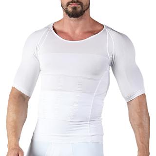 Men's Slimming Shaper Posture Vest Male Body building Fat Burn Chest Shirt Singlets