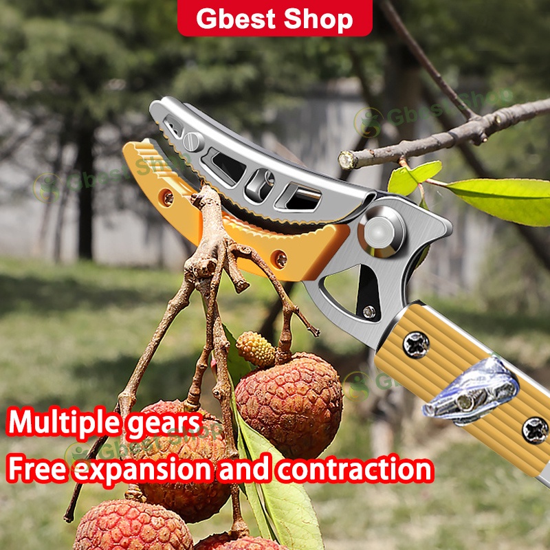 Fruit Picker Tree Branch Cutter Telescopic Pruning Saw Pemetik Buah
